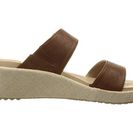 Incaltaminte Femei Crocs A-Leigh 2-Strap Mini Wedge HazelnutChai