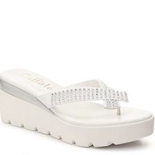 Incaltaminte Femei Callisto of California Sheila Wedge Sandal White