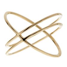 Bijuterii Femei Bony Levy 14K Yellow Gold Double Crossover Ring 14K YELLOW GOLD