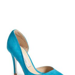 Incaltaminte Femei Kristin Cavallari by Chinese Laundry Copertina Half dOrsay Pump Blue