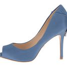 Incaltaminte Femei Badgley Mischka Cali Stormy Blue SatinSilk