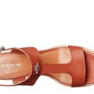 Incaltaminte Femei COACH Leeanne Saddle Pebble Grain Leather