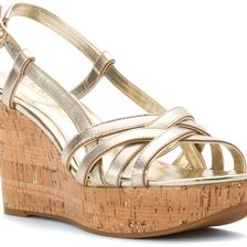 Ralph Lauren Quaylin Platino Metallic Kidskin