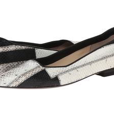 CoSTUME NATIONAL Patchwork Ballet Flat Black/White Ayers