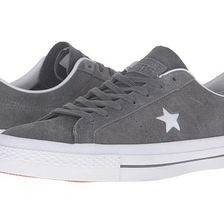 Incaltaminte Femei Converse One Starreg Premium Suede Ox ThunderWhiteWhite