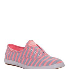 Incaltaminte Femei Keds Chillax Neon Stripe Slip-On Sneaker PINK