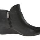 Incaltaminte Femei Rockport Total Motion 45mm Wedge Stone Bootie Black Dist Goat