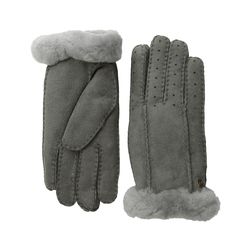 UGG Classic Perforated Two Point Glove Grey