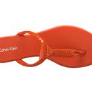 Incaltaminte Femei Calvin Klein Harla Orange Laquer Laquered Snake Print Leather