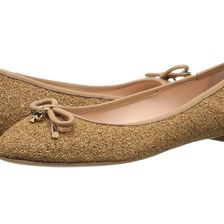 Kate Spade New York Willa Natural/Gold Glitter Cork/Natural Nappa