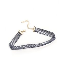 Bijuterii Femei CheapChic Surf The Net Sheer Choker Navy