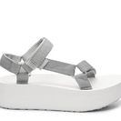 Incaltaminte Femei Teva Flatform Universal Metallic Sandal Silver