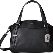 Ralph Lauren Grafton Falan Satchel Black