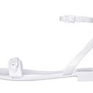 Incaltaminte Femei Michael Kors Wynne Jelly Sandal Optic White Rubber