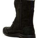 Incaltaminte Femei Keen Reisen Winter Lace Faux Shearling Lined Waterproof Boot BLACK