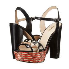 Incaltaminte Femei Nine West Carnation BlackRed Orange Multi Leather