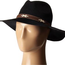 San Diego Hat Company KNH8011 Knit Fedora Hat with Suede Band Black