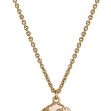 Kate Spade New York Sunset Blossoms Mini Pendant Necklace Blush Multi