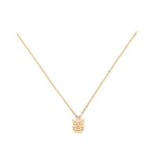 Bijuterii Femei Forever21 Owl Cutout Pendant Necklace Gold