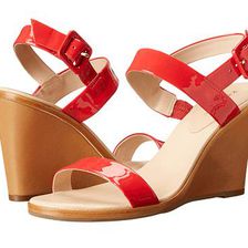 Incaltaminte Femei Kate Spade New York Nice Red PatentNatural Vacchetta Heel