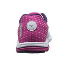Incaltaminte Femei Mizuno Wave Rider 18 (Little KidBig Kid) WhiteShadow PurpleFuchsia Purple