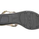Incaltaminte Femei LifeStride Envy Flat Sandal Gold Metallic