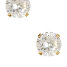 Bijuterii Femei Savvy Cie Mixed Tone Round Simulated Diamond Stud Earrings - Set of 3 silver-white-yellow-pink