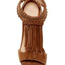 Incaltaminte Femei Chinese Laundry Santa Fe Fringe Stiletto Sandal CAMEL