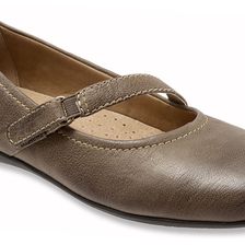 Trotters Simmy Sage Veg Tumbled Leather