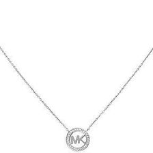 Michael Kors Silver-Tone Logo Pendant MKJ4733040 N/A