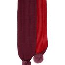 Accesorii Femei UGG Reversible Cardy Scarf w Fur Poms Aster Multi