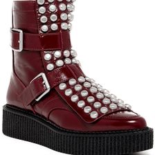 Marc by Marc Jacobs Bowery Show-Creeper Boot WINE