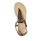 Incaltaminte Femei GUESS Sia T-Strap Sandals brown