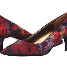 Nine West Xeena Red Multi Fabric