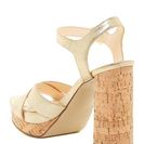 Incaltaminte Femei Nine West Freja Platform Sandal GOLD SY