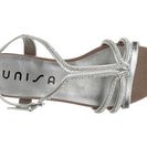 Incaltaminte Femei Unisa Alyssa Wedge Sandal Silver Metallic