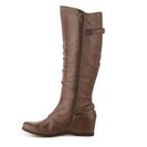 Incaltaminte Femei Bare Traps Quintona Wedge Boot Brown