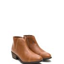Incaltaminte Femei CheapChic Fave It Faux Leather Booties Chestnut