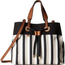 Tommy Hilfiger Corinne - Canvas Shopper Black/Khaki