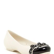 Incaltaminte Femei Crocs Cap Toe Bow Flat STU-BLK