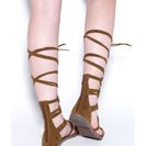 Incaltaminte Femei CheapChic Knotty By Nature Gladiator Sandals Tan