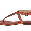 Incaltaminte Femei Frye Carson Boho Thong Papaya Tumbled Full Grain