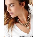 Bijuterii Femei GUESS Gold-Tone Chunky Chain Necklace gold