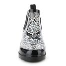 Incaltaminte Femei Sakroots Rhyme Rain Boot BlackWhiteGrey