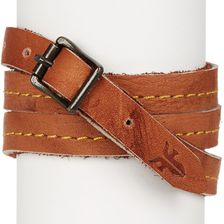 Frye Campus Wrap Leather Cuff SADDLE