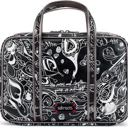 Sakroots Artist Circle Critter Travel Case Metallic Songbird