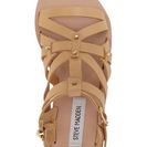 Incaltaminte Femei Steve Madden Zeusss Flat Gladiator Sandal Women NATURAL LEATHER