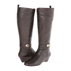 Incaltaminte Femei Bandolino Adanna Wide Calf Dark Brown Leather