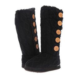 Incaltaminte Femei MUK LUKS Malena Slipper Boot Ebony