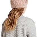 Accesorii Femei David Young Fuzzy Knit Embellished Beanie PINK